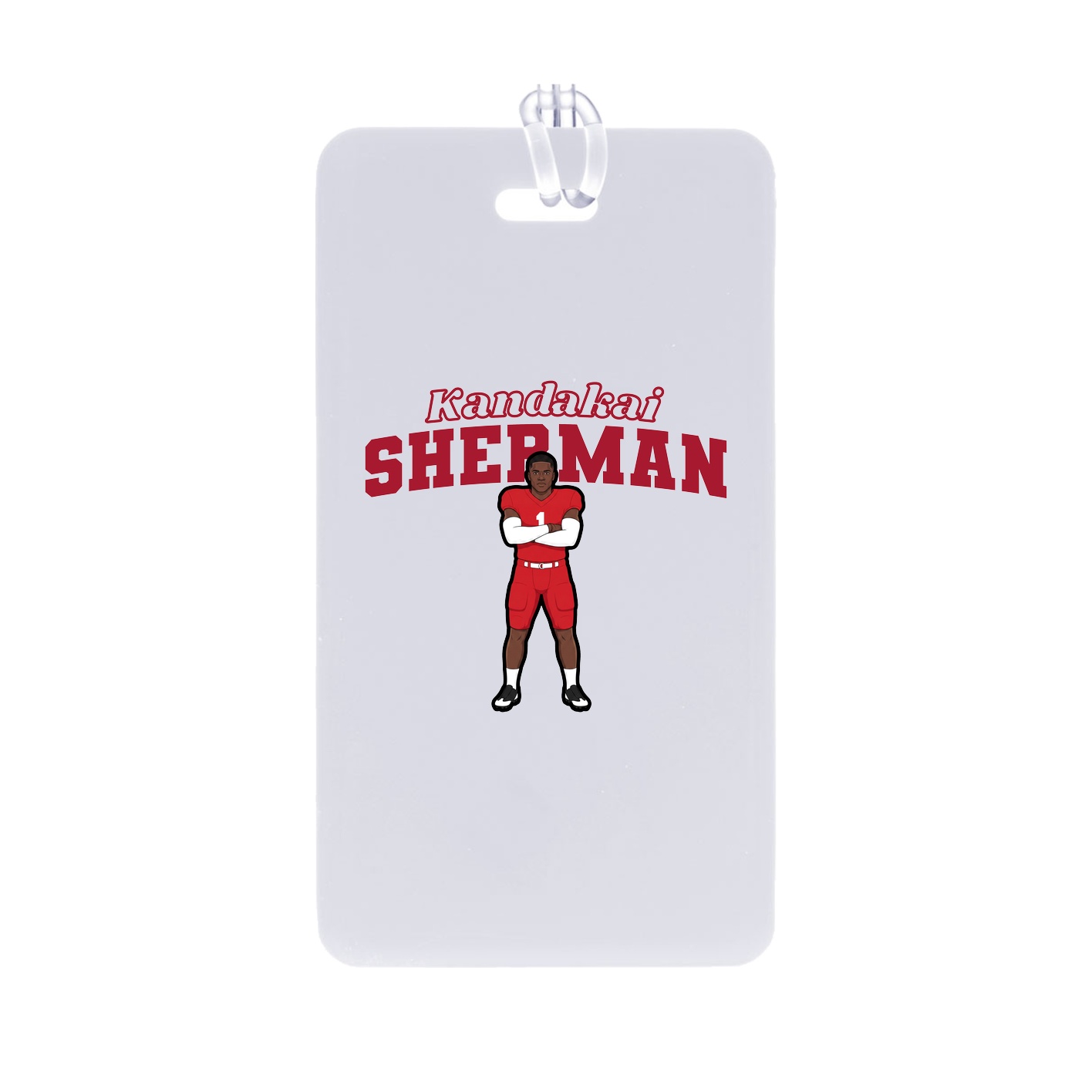 Bag Tag — Name Arch in Classic