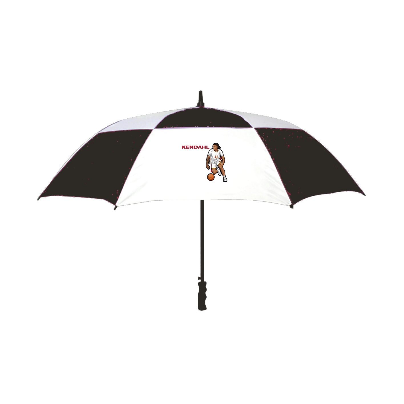 Golf Umbrella — Player Name in Black