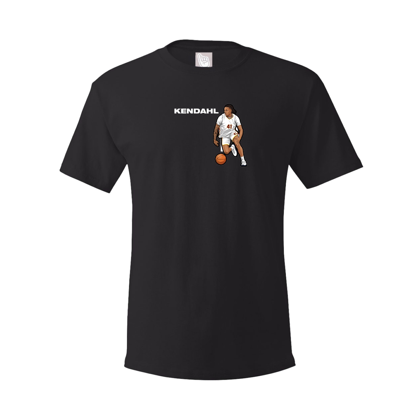 Tee — Player Name in Black