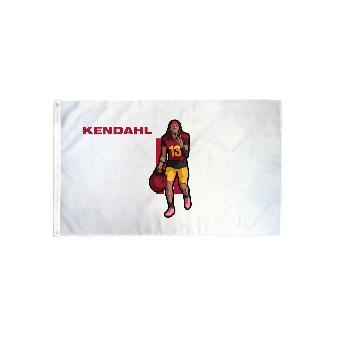 3x5 Flag — Player Name in Classic