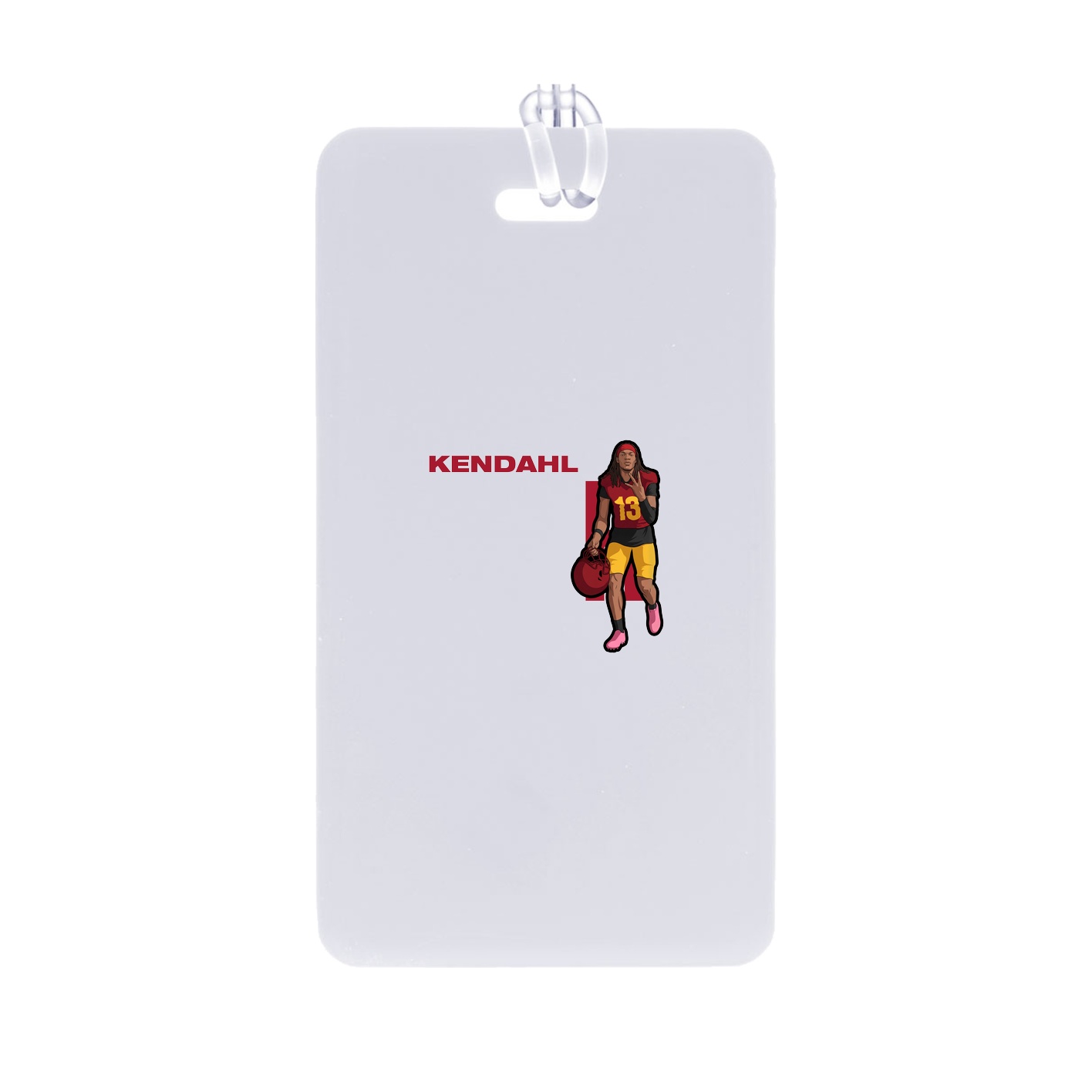 Bag Tag — Player Name in Classic