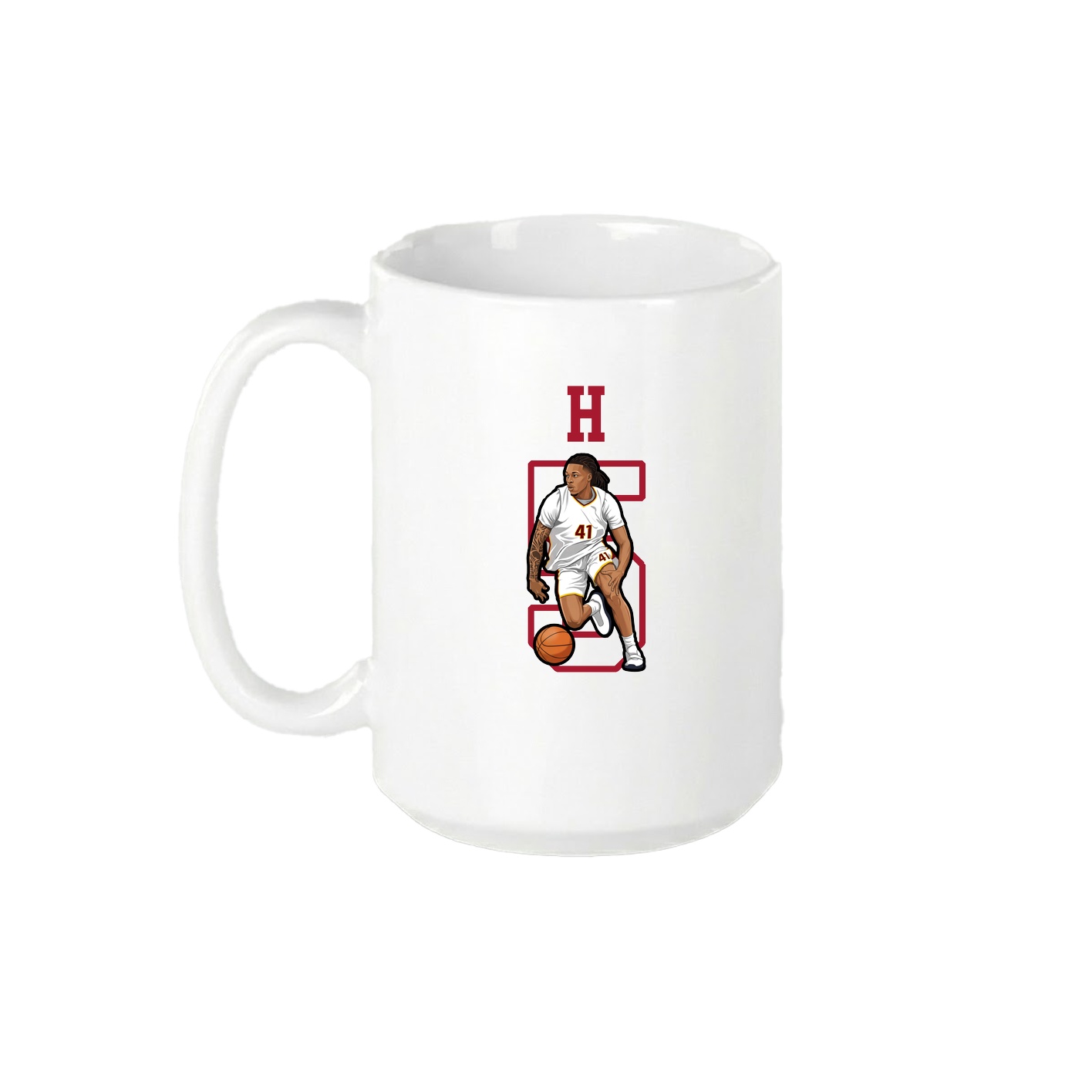 15oz Coffee Mug — Shirsey in White