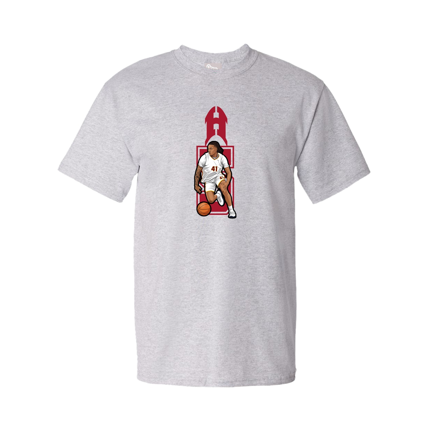 Tee — Number in Grey