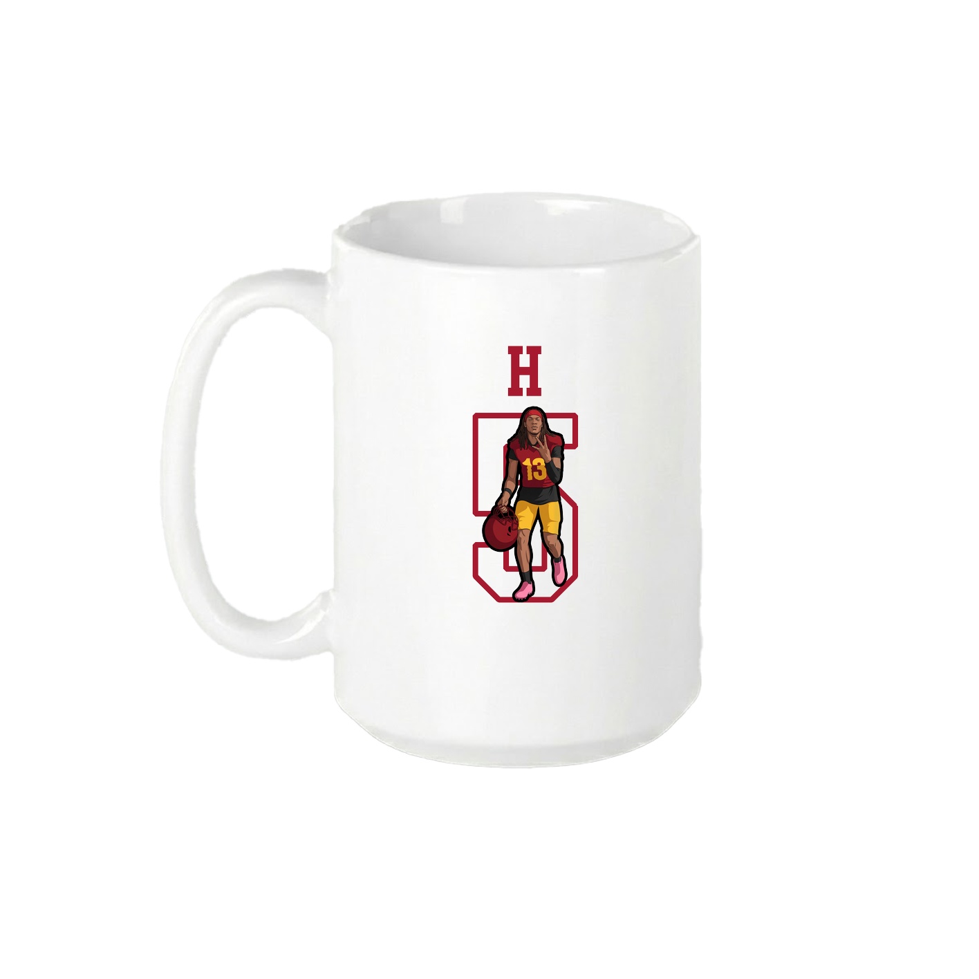 15oz Coffee Mug — Shirsey in White