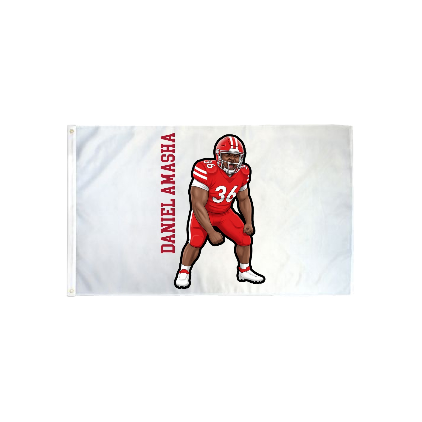 3x5 Flag — Name Vertical in Classic