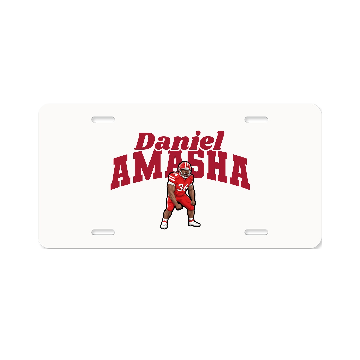 License Plate — Signature Arch in Classic