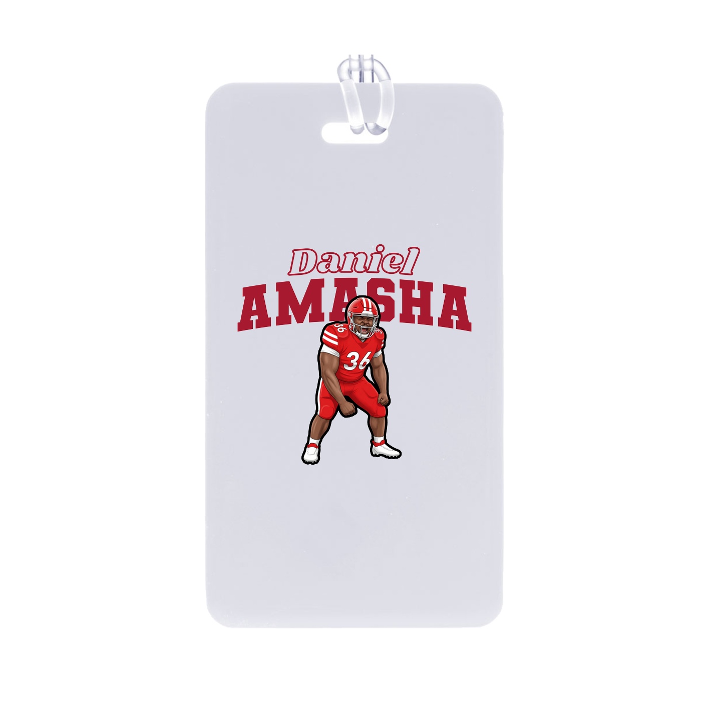 Bag Tag — Name Arch in Classic