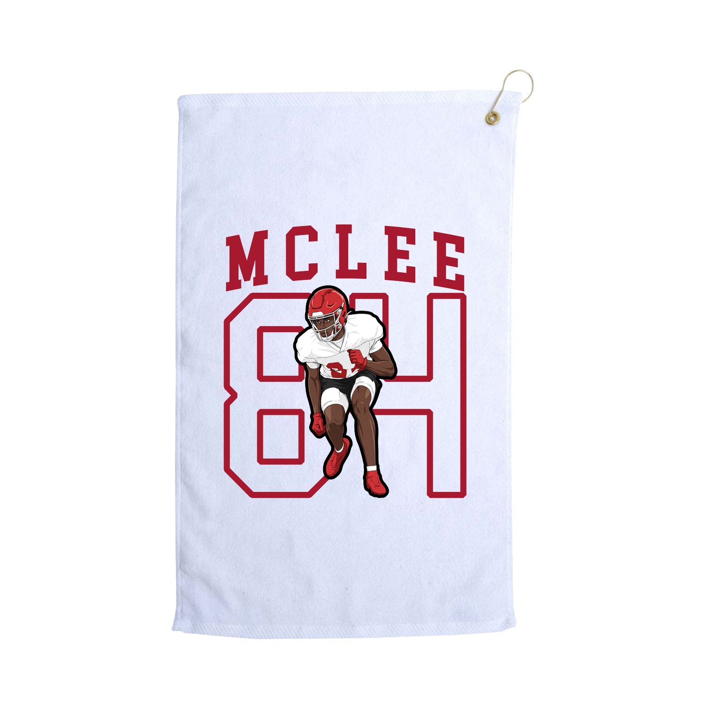 Golf Towel — Shirsey in White