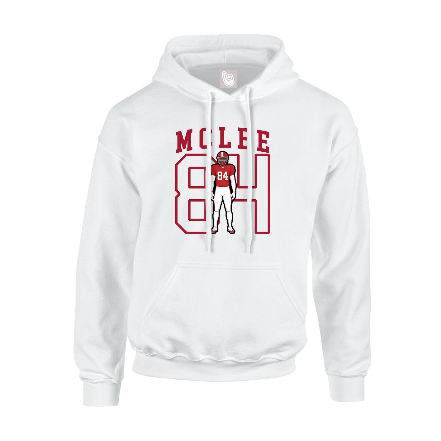 Youth Hoodie — Shirsey in White