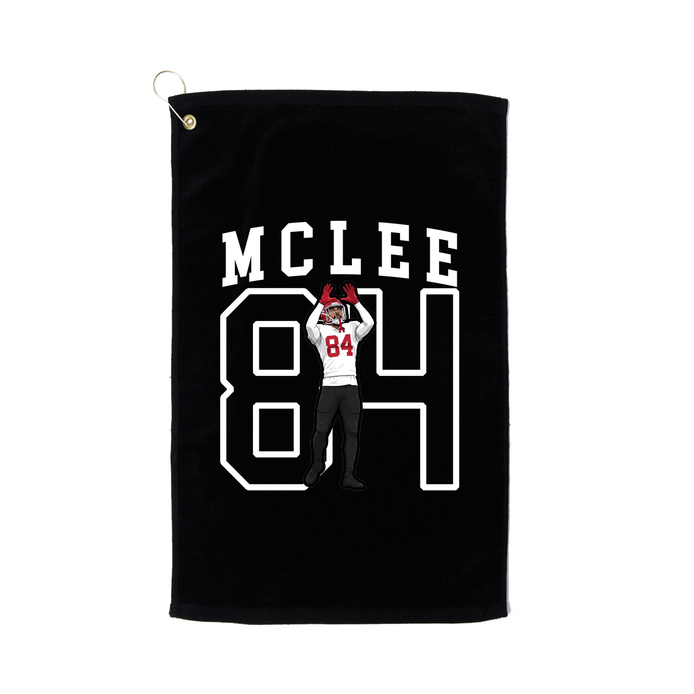 Golf Towel — Shirsey in Black