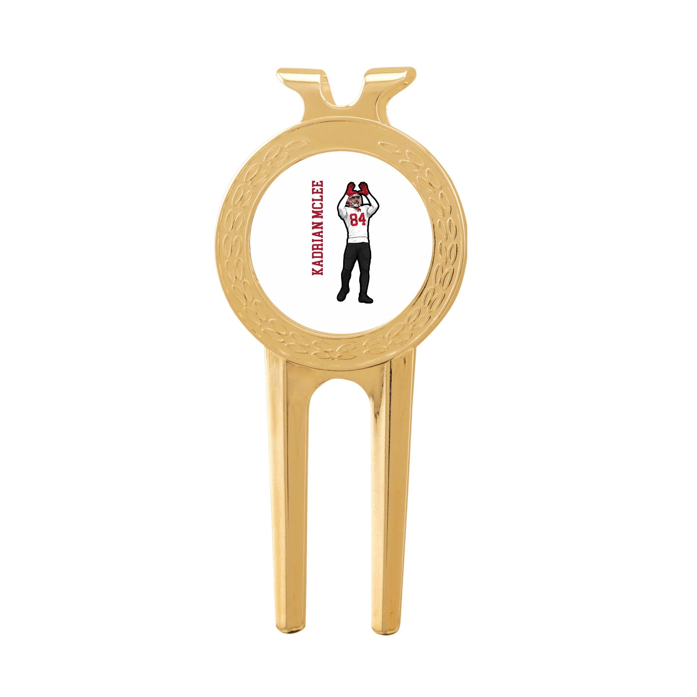 Divot Tool with Ball Marker — Name Vertical in Classic