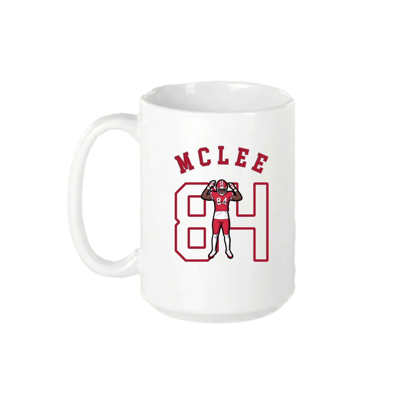 15oz Coffee Mug — Shirsey Arch in White
