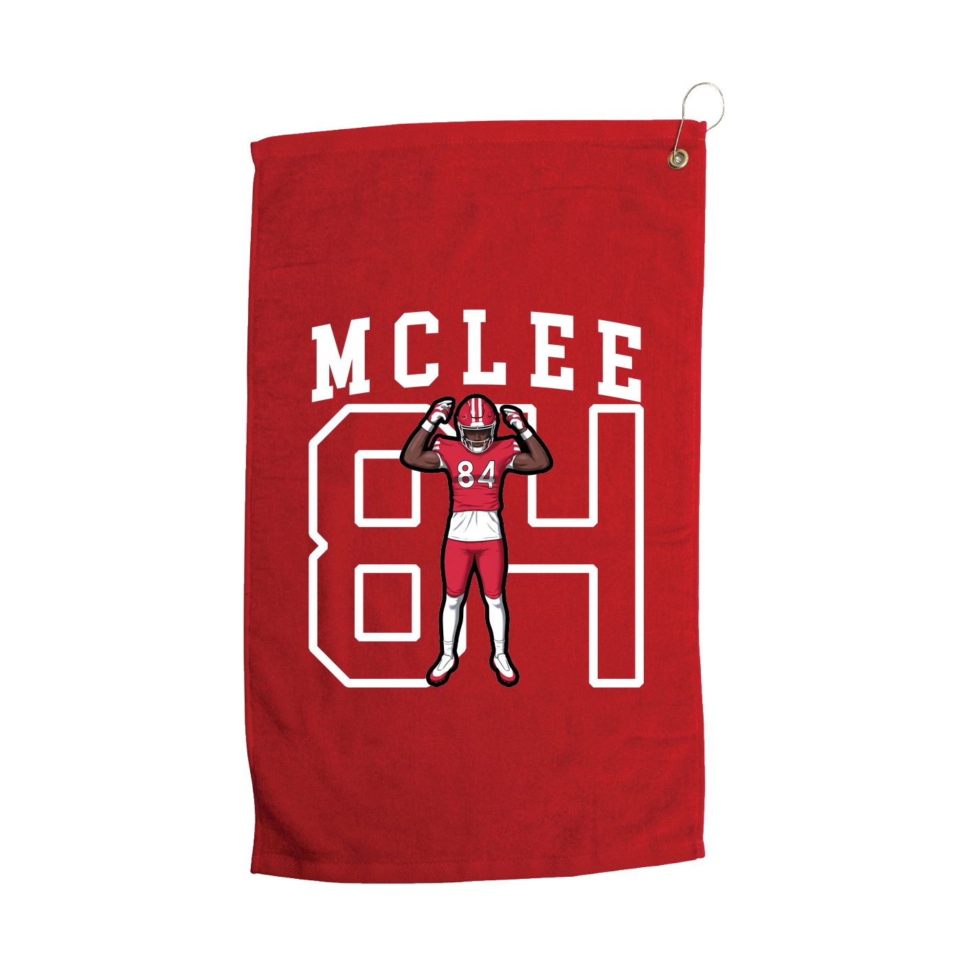 Golf Towel — Shirsey in Red