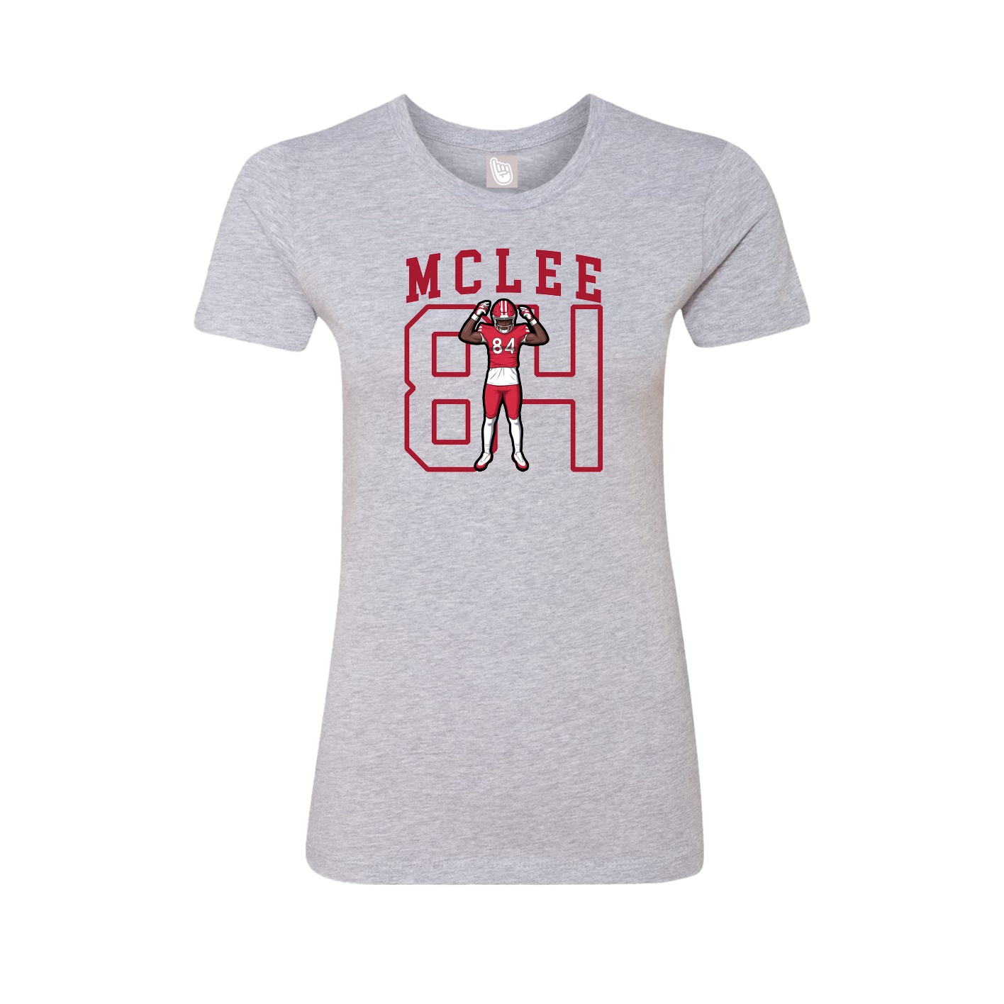 Womens Tee — Shirsey in Grey