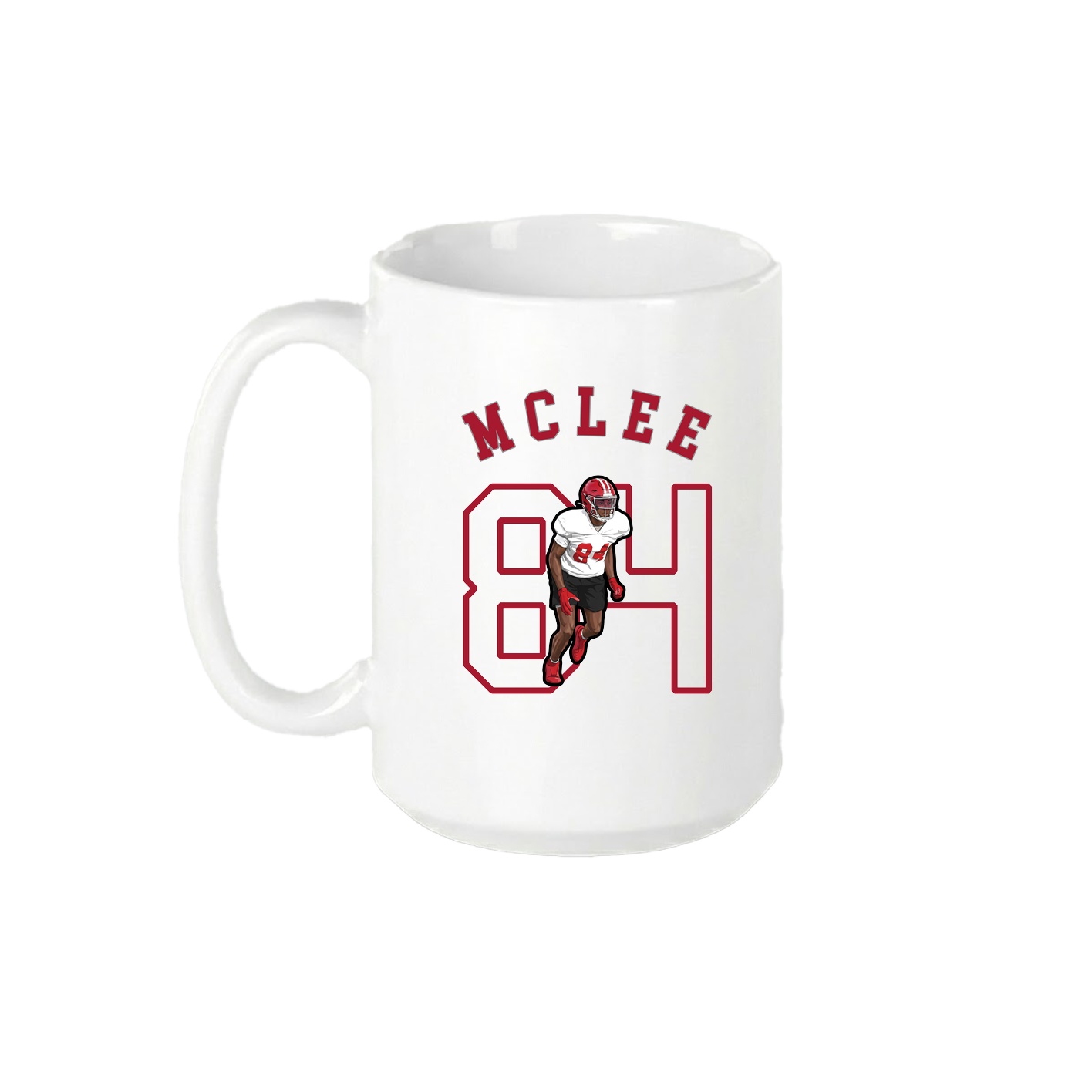 15oz Coffee Mug — Shirsey Arch in White