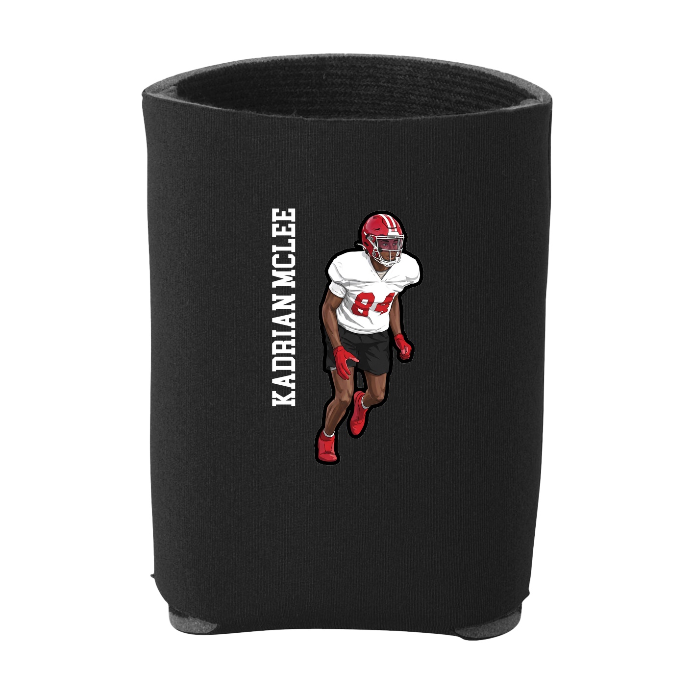 Can Holder — Name Vertical in Black