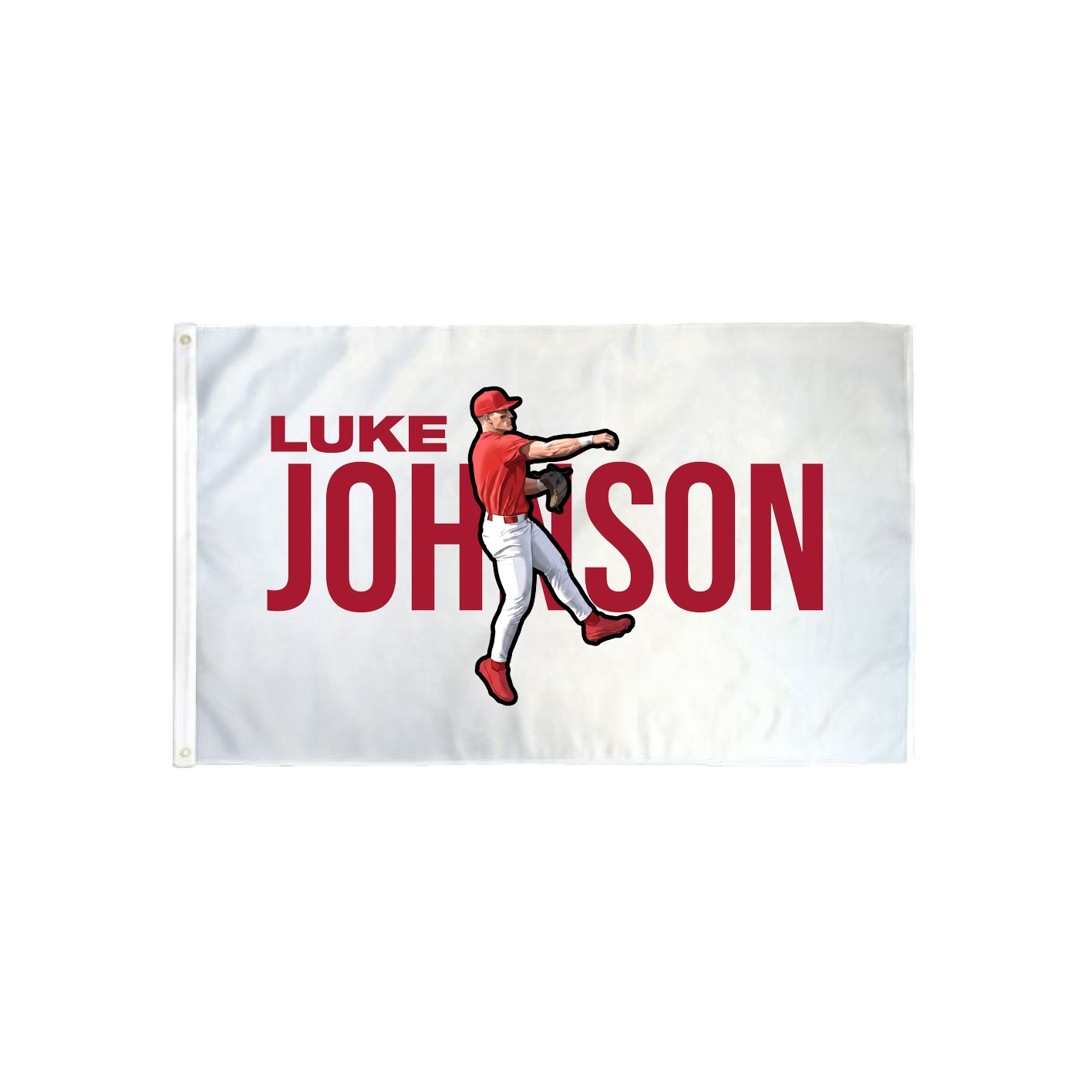 3x5 Flag — Player Name in Classic