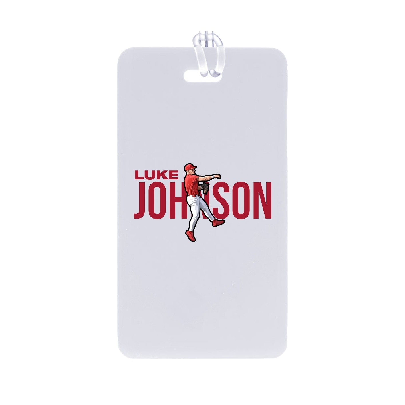 Bag Tag — Player Name in Classic