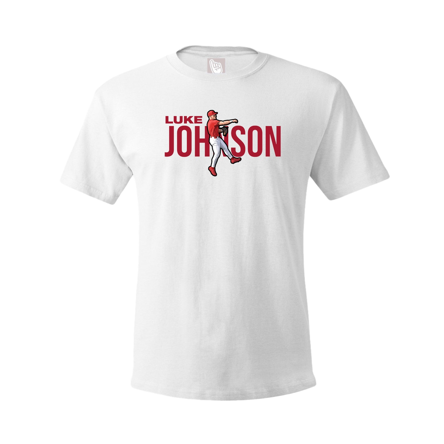 Youth Tee — Player Name in White