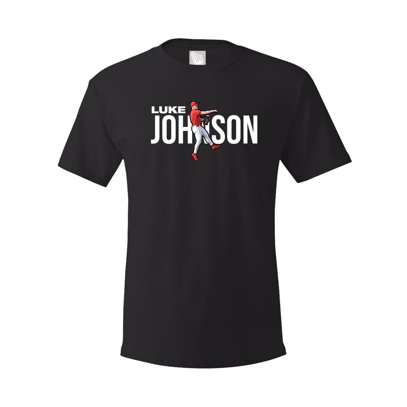 Youth Tee — Player Name in Black