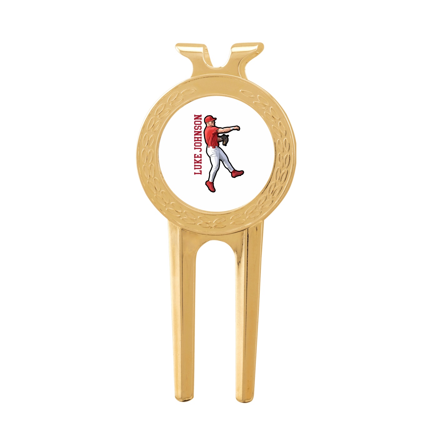 Divot Tool with Ball Marker — Name Vertical in Classic