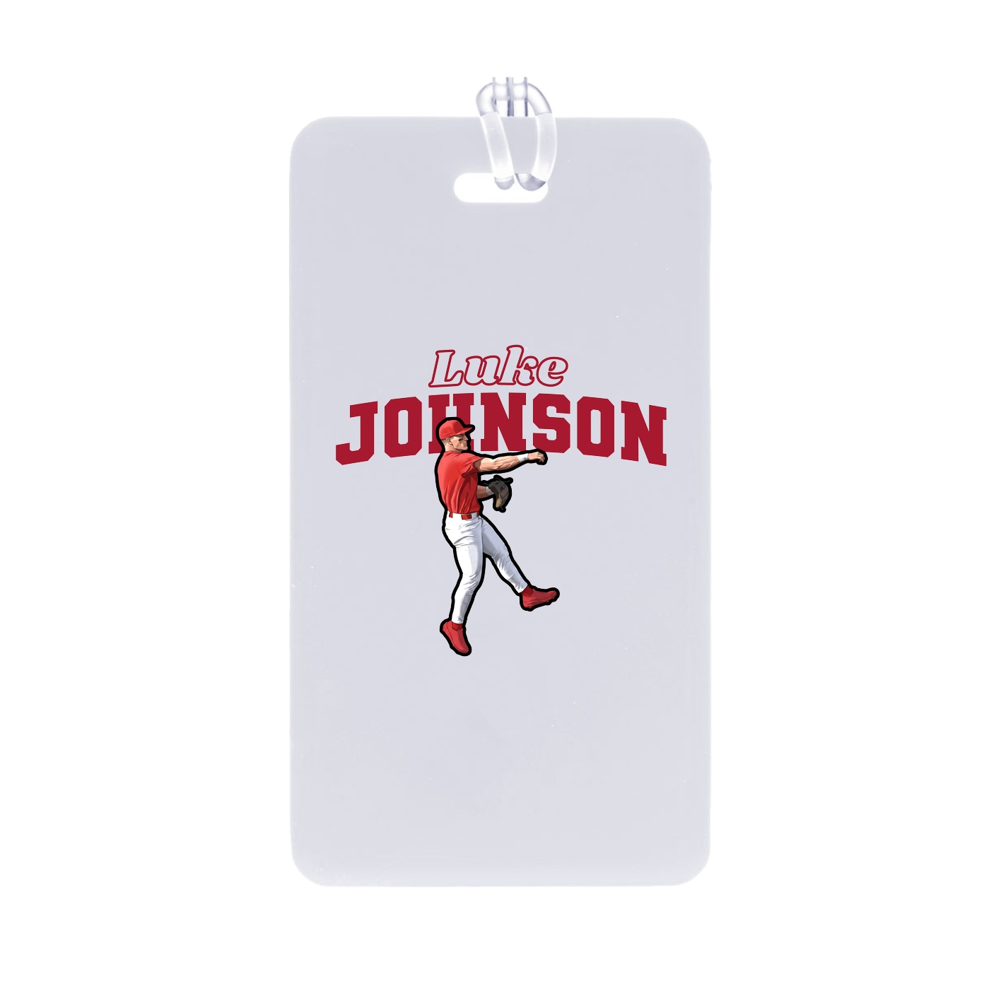 Bag Tag — Name Arch in Classic