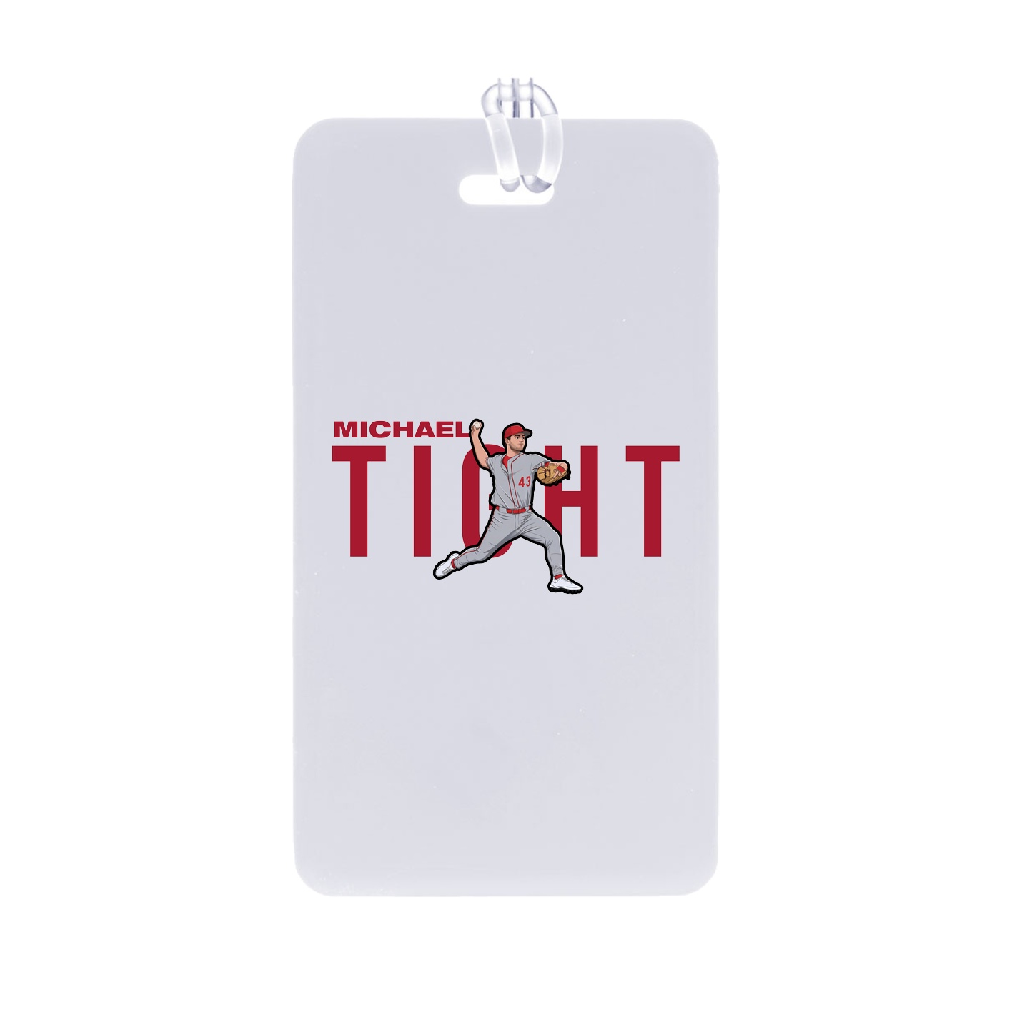 Bag Tag — Player Name in Classic