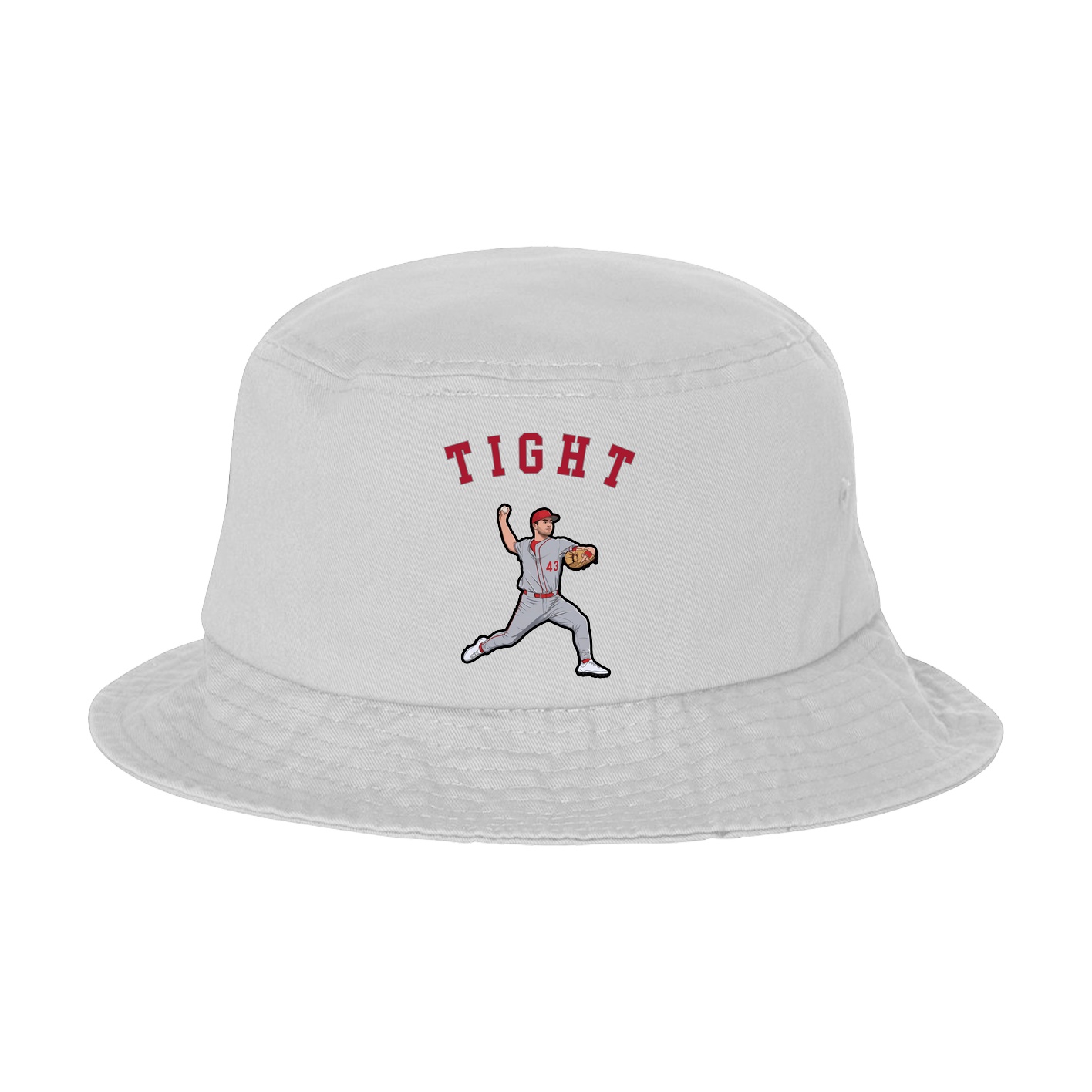 Bucket Cap — Shirsey Arch in White