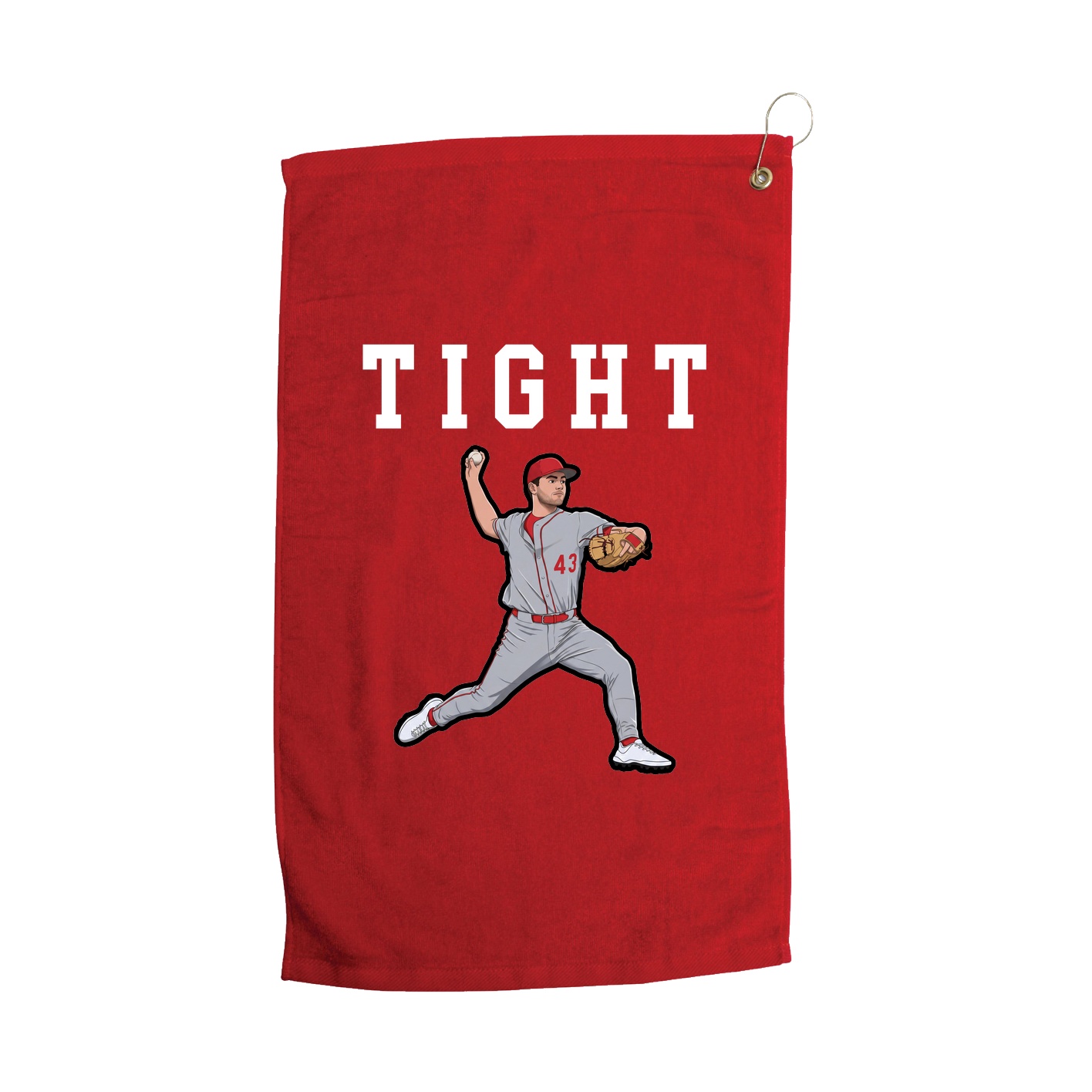 Golf Towel — Shirsey in Red