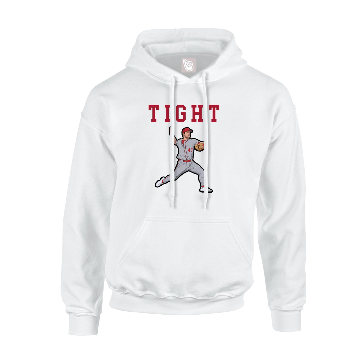 Youth Hoodie — Shirsey in White