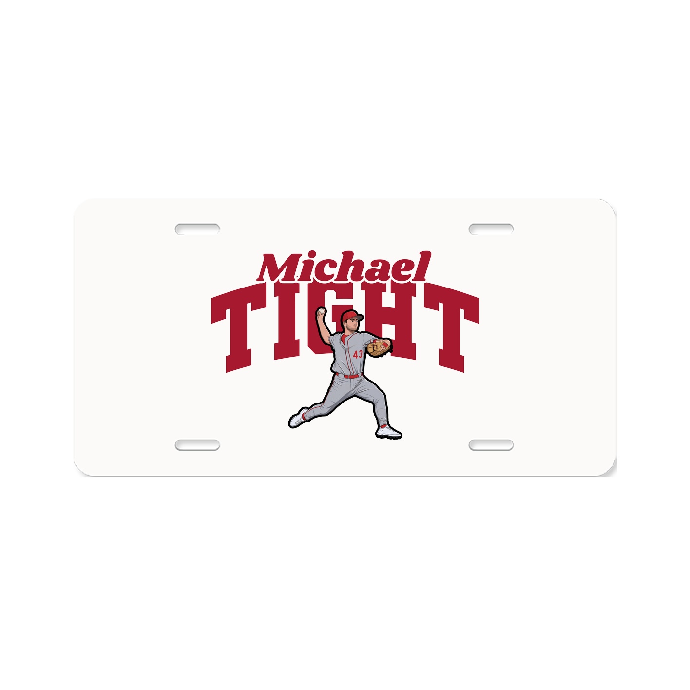 License Plate — Signature Arch in Classic