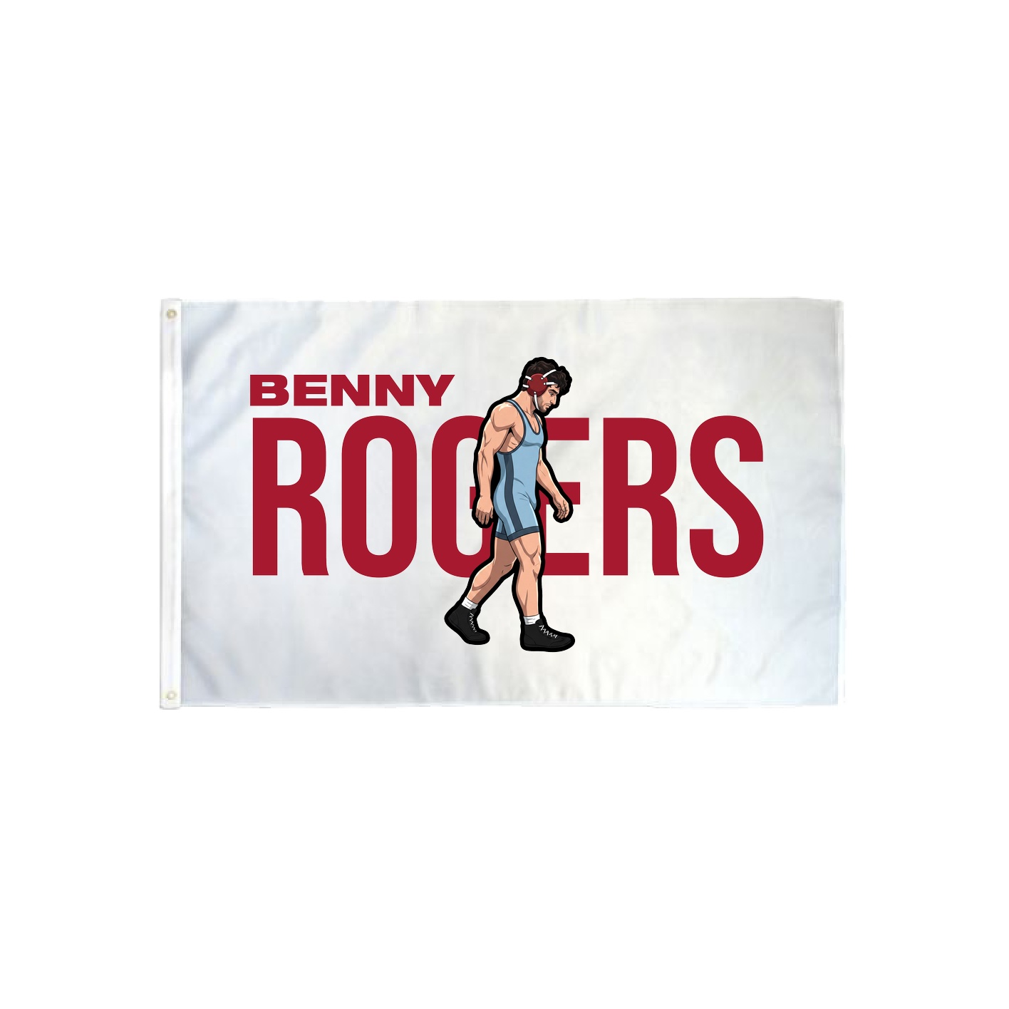 3x5 Flag — Player Name in Classic