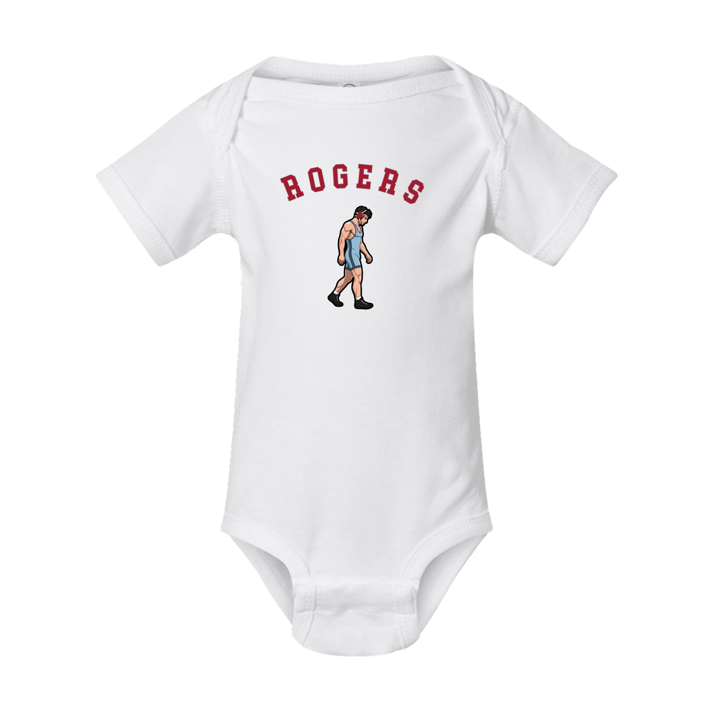 Baby Onesie — Shirsey Arch in White