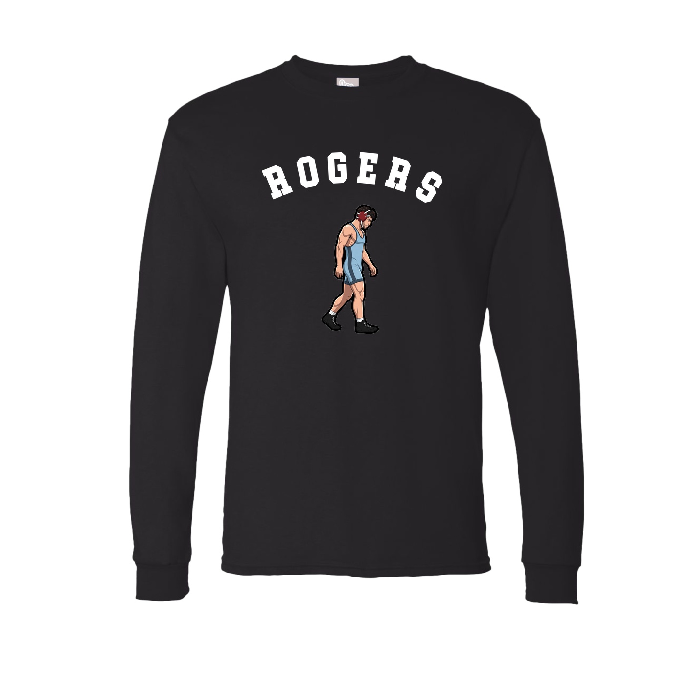 Long Sleeve Tee — Shirsey Arch in Black