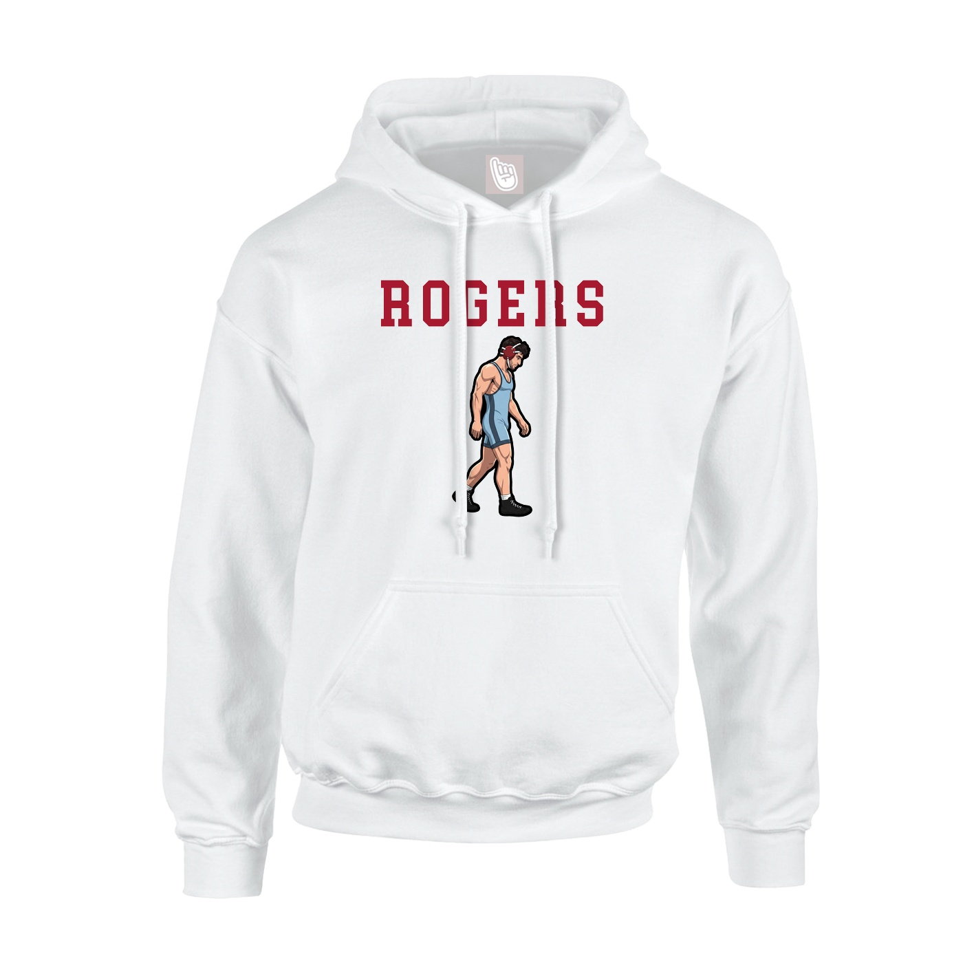 Youth Hoodie — Shirsey in White
