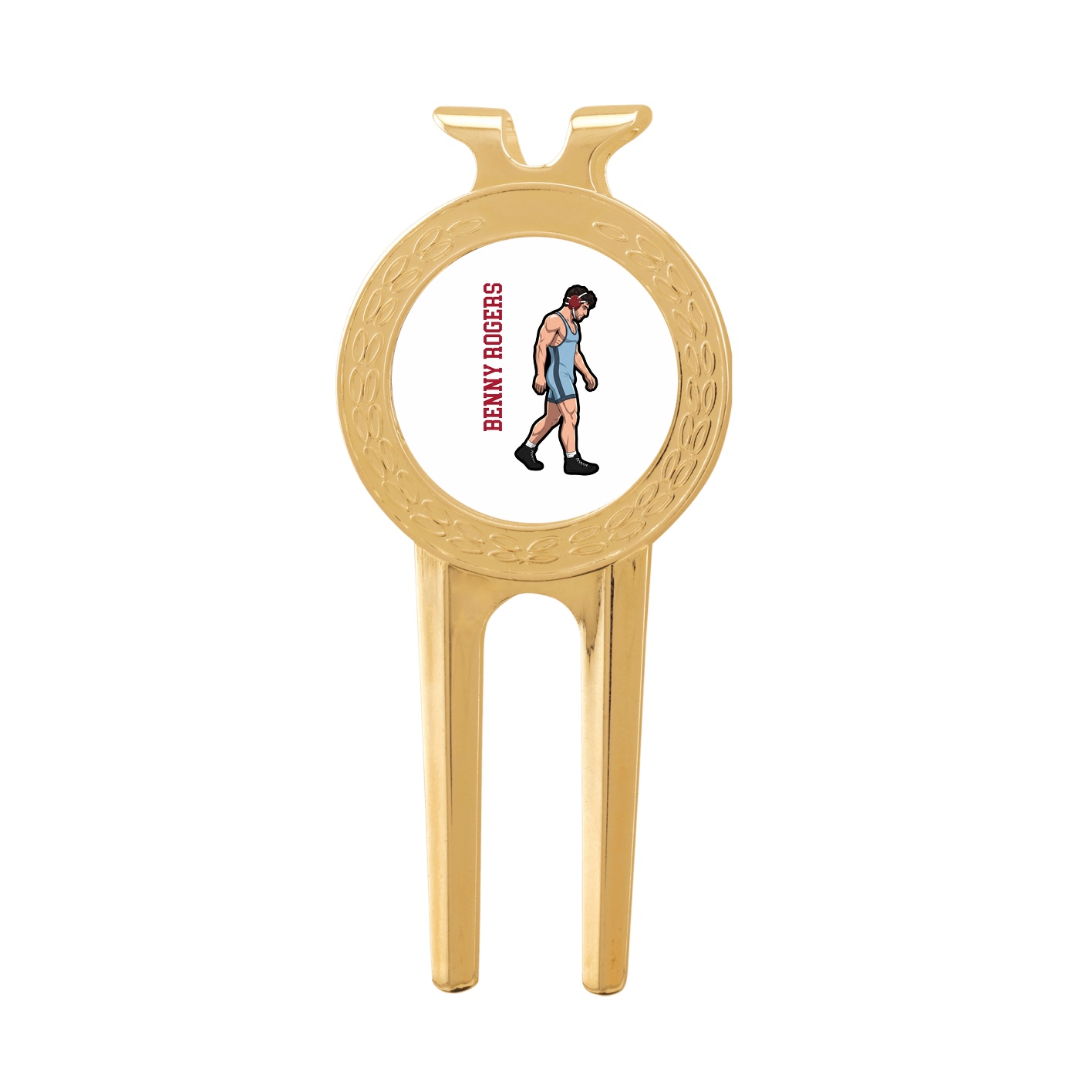 Divot Tool with Ball Marker — Name Vertical in Classic
