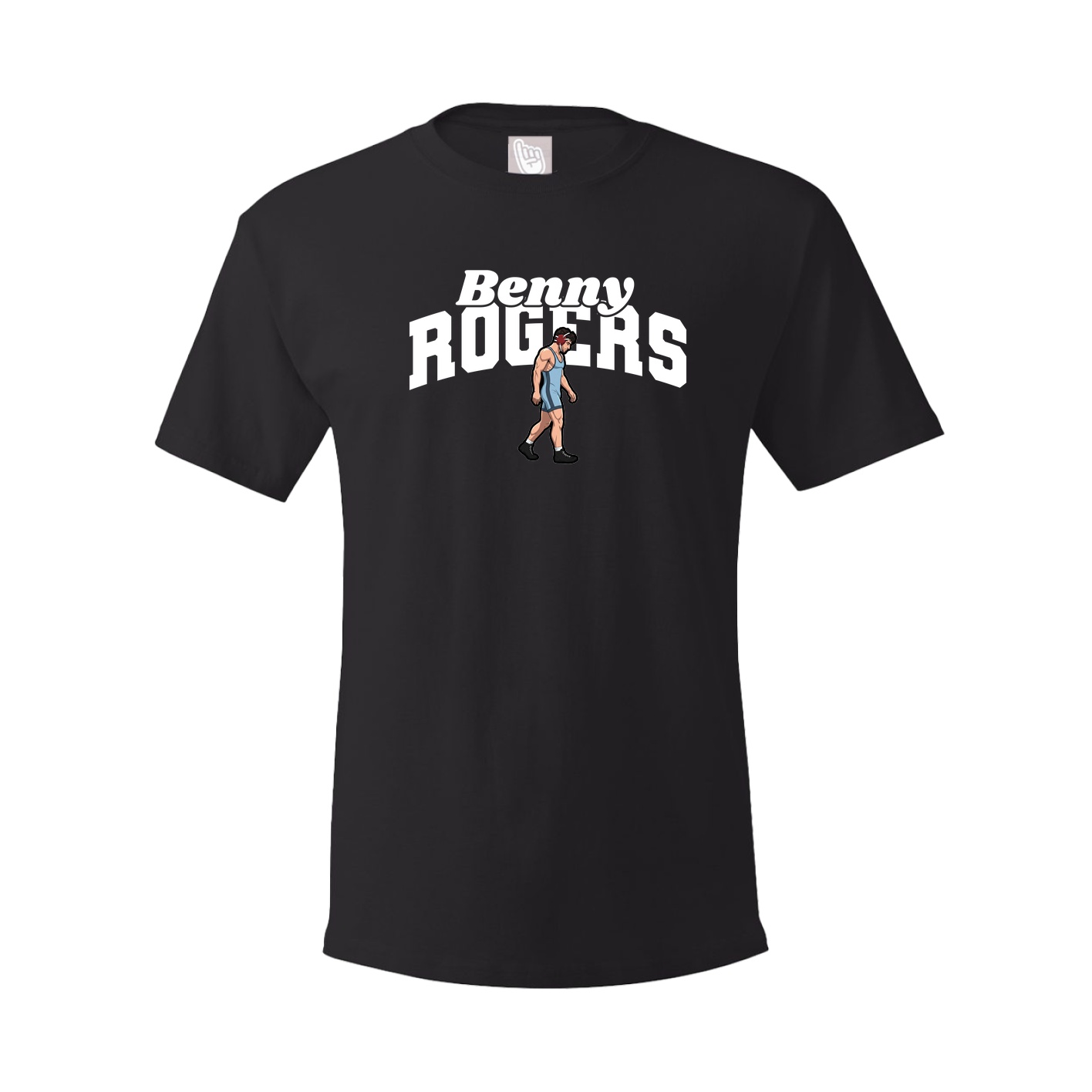 Youth Tee — Signature Arch in Black