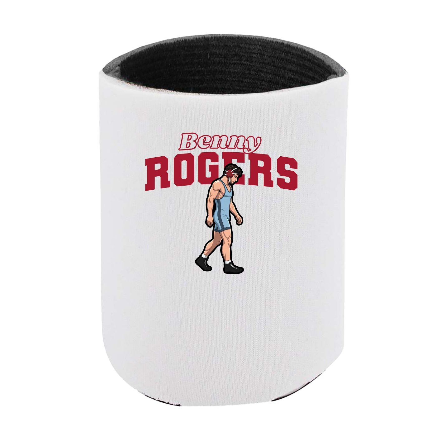 Can Holder — Name Arch in White