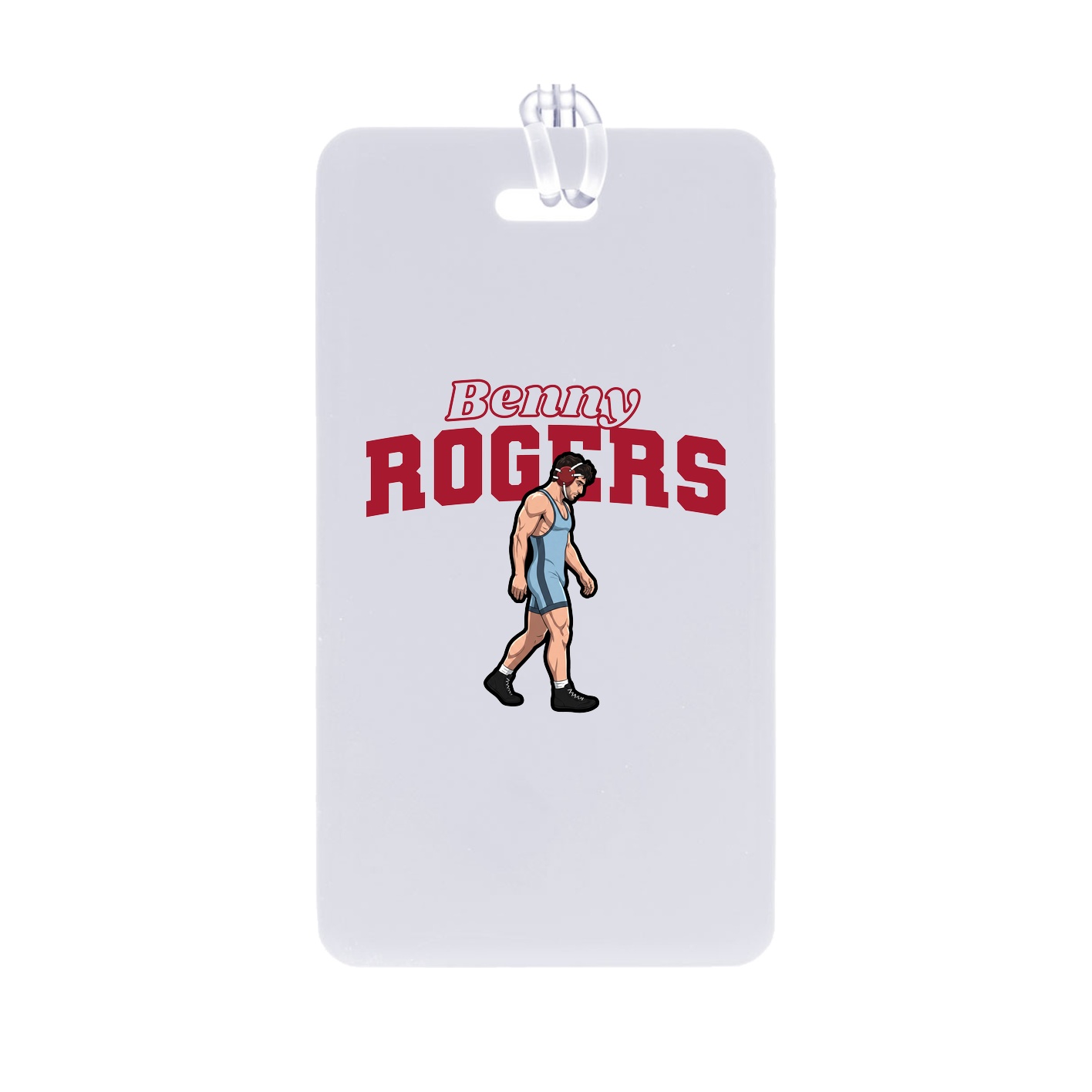 Bag Tag — Name Arch in Classic