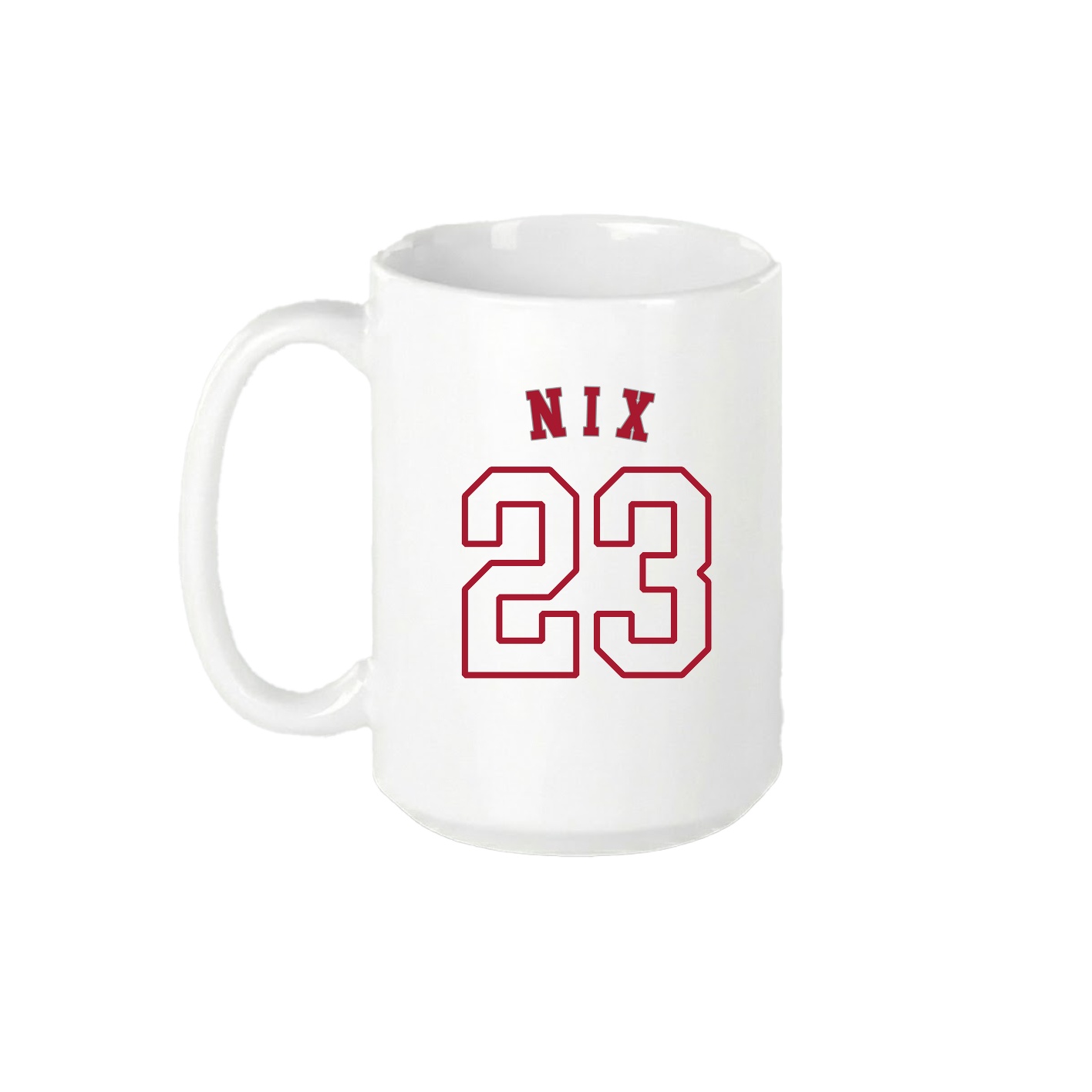 15oz Coffee Mug — Shirsey Arch in White