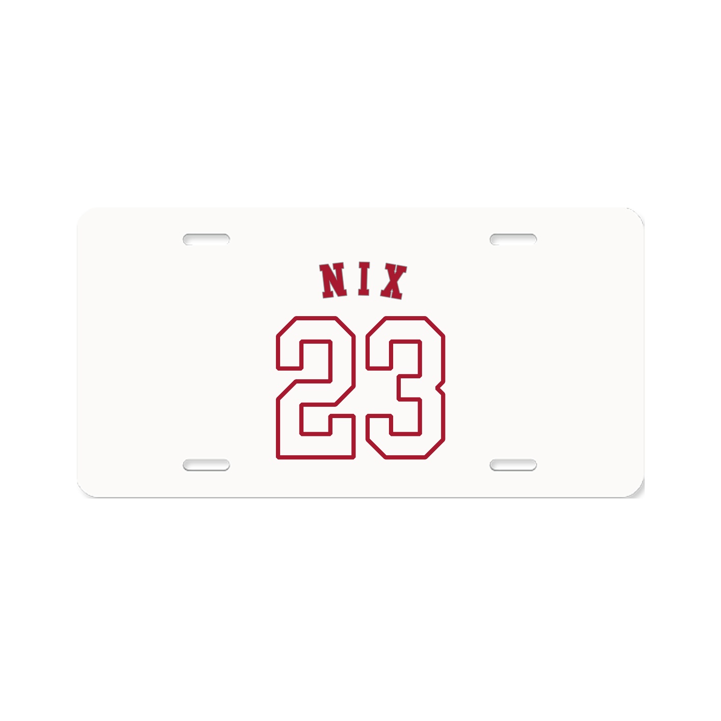 License Plate — Shirsey Arch in Classic