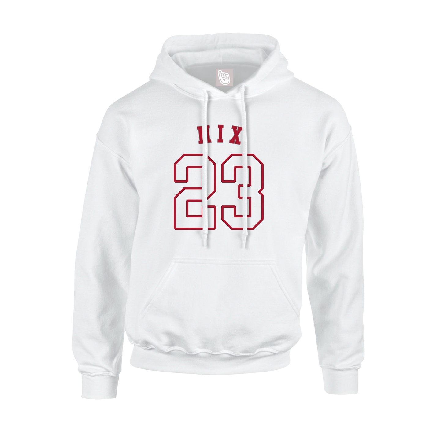 Youth Hoodie — Shirsey Arch in White