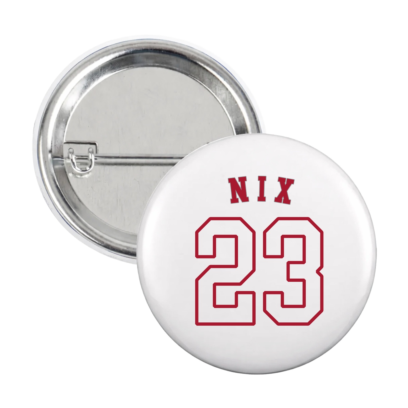 Game Day Button — Shirsey Arch in White