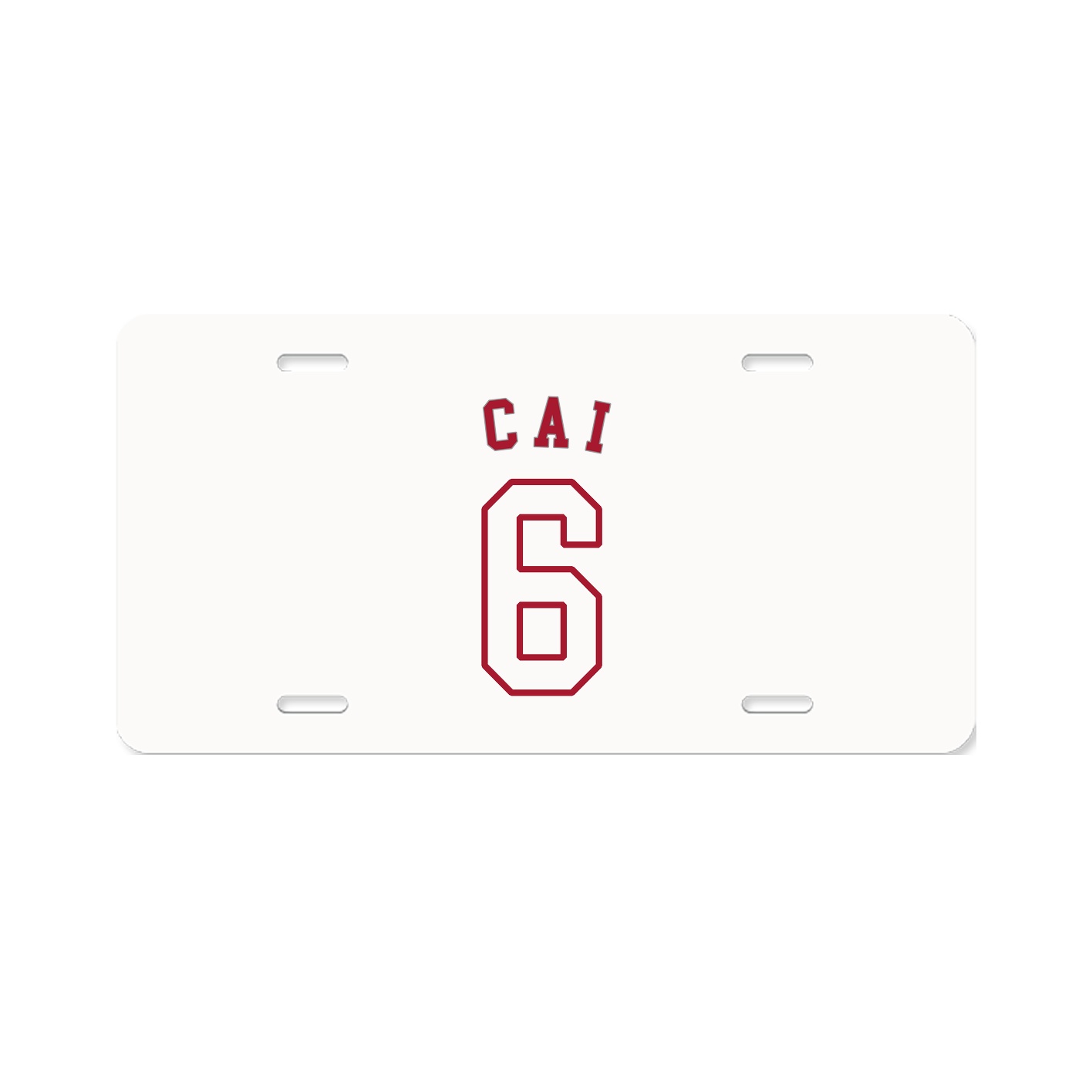 License Plate — Shirsey Arch in Classic