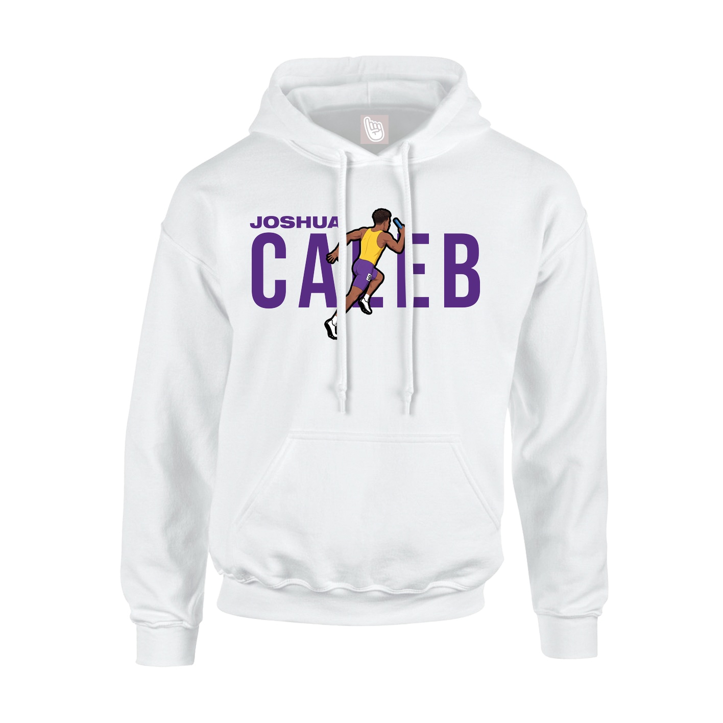 Hoodie — Player Name in White