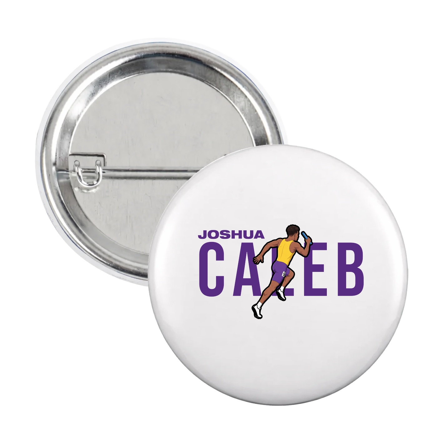 Game Day Button — Player Name in White