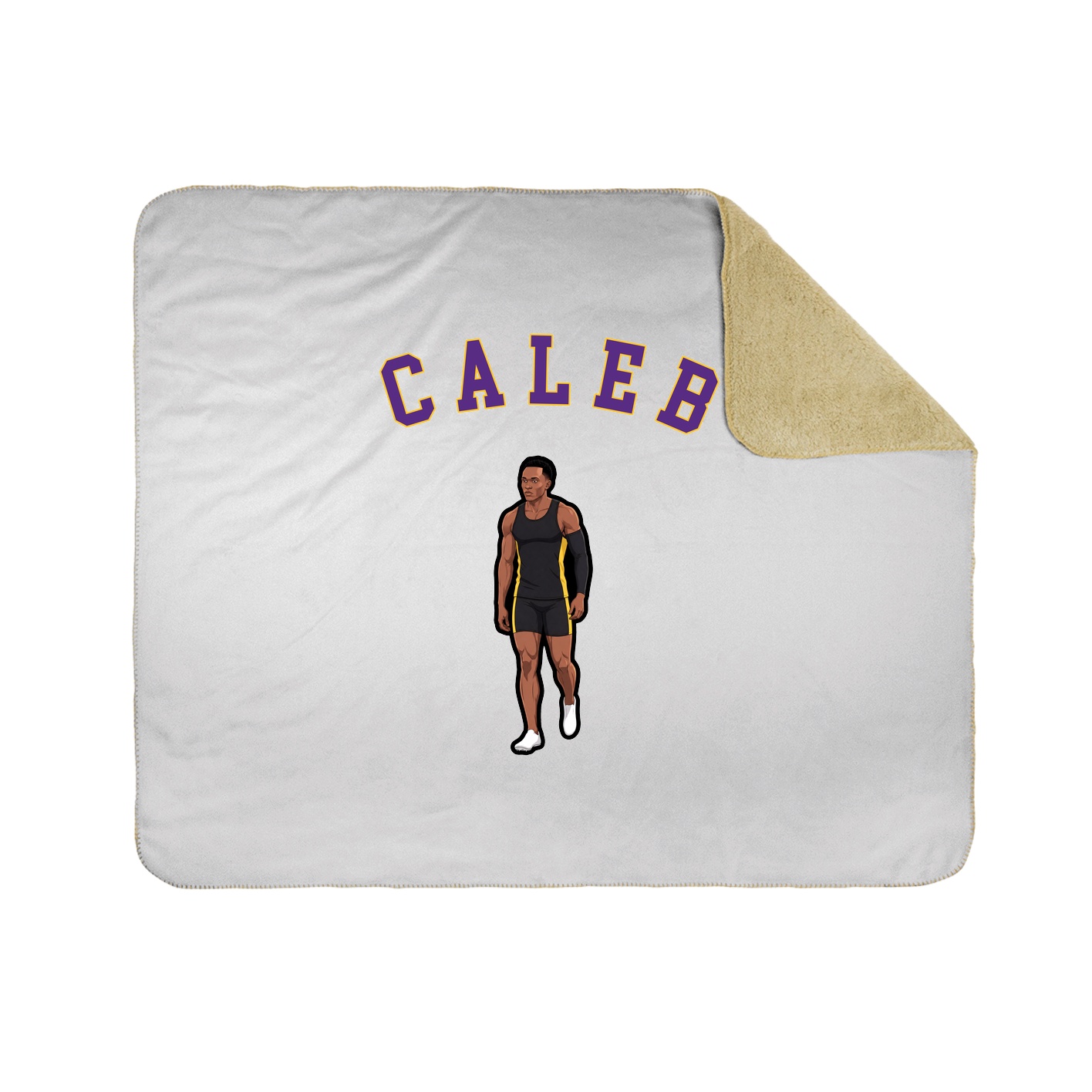 Throw Blanket — Shirsey Arch in White