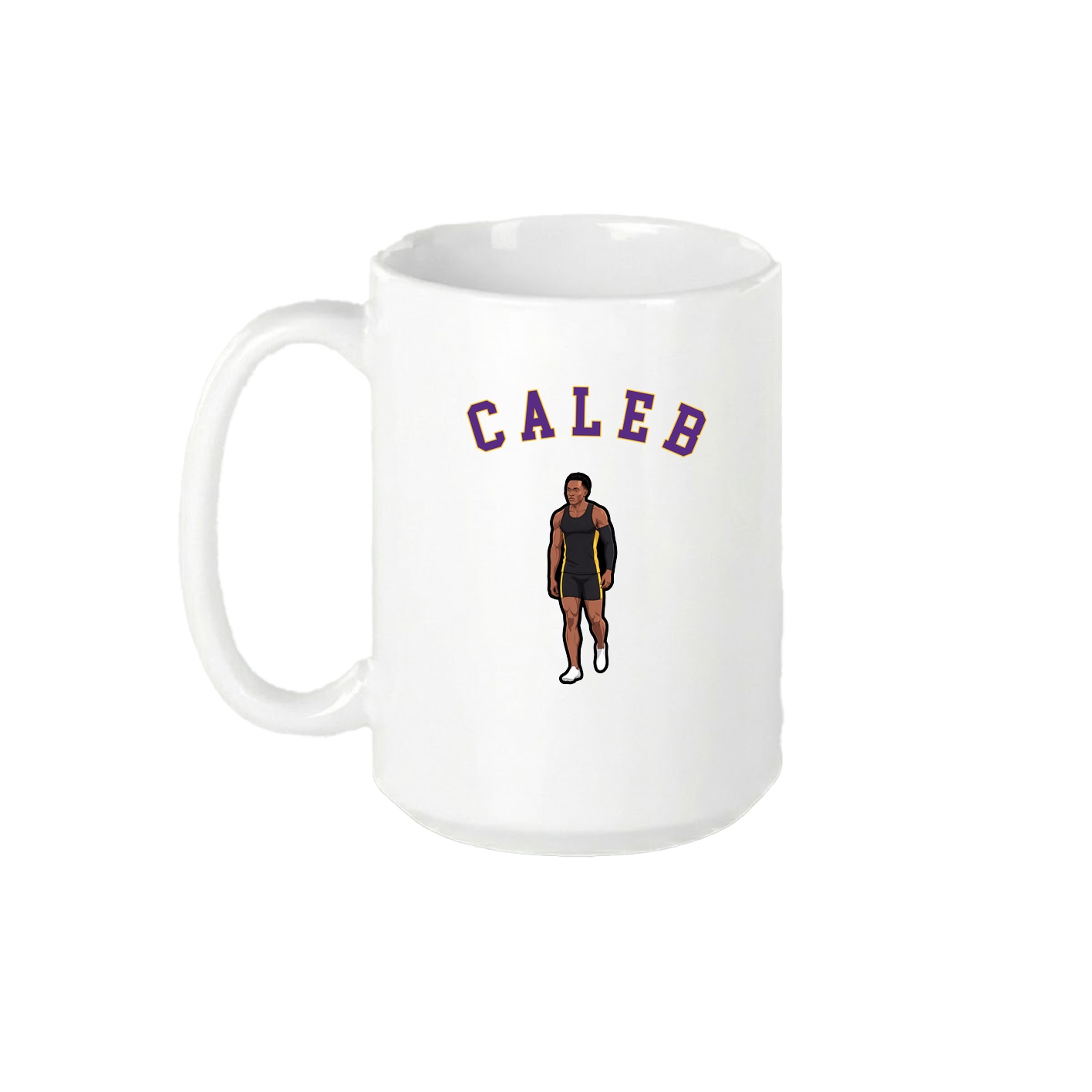 15oz Coffee Mug — Shirsey Arch in White