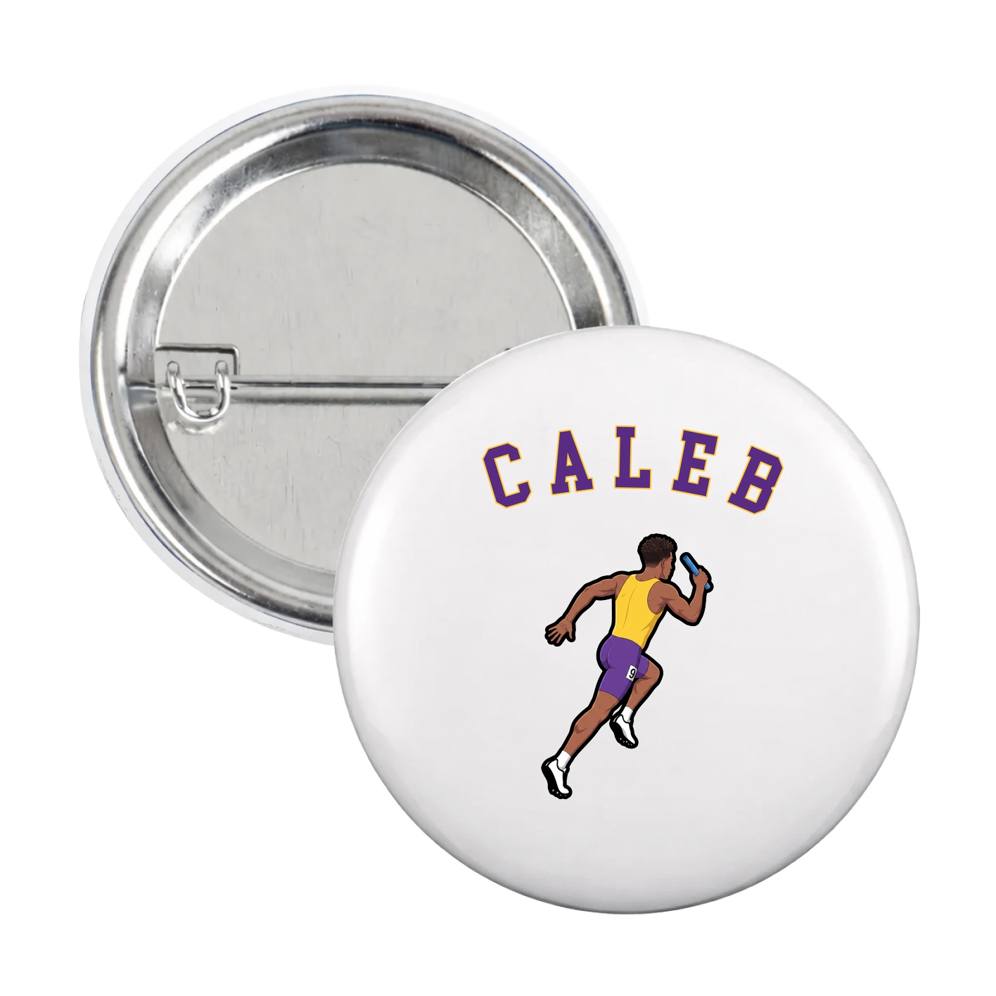 Game Day Button — Shirsey Arch in White