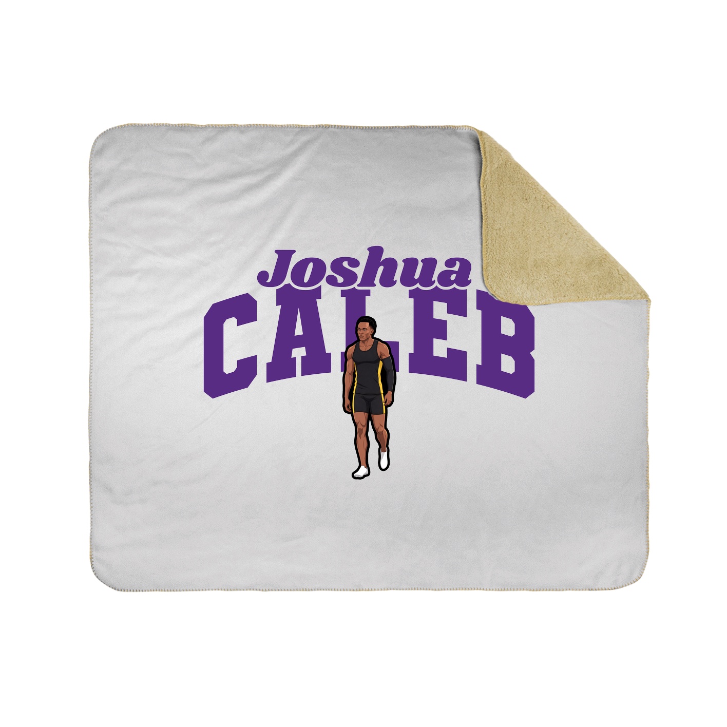 Throw Blanket — Signature Arch in White